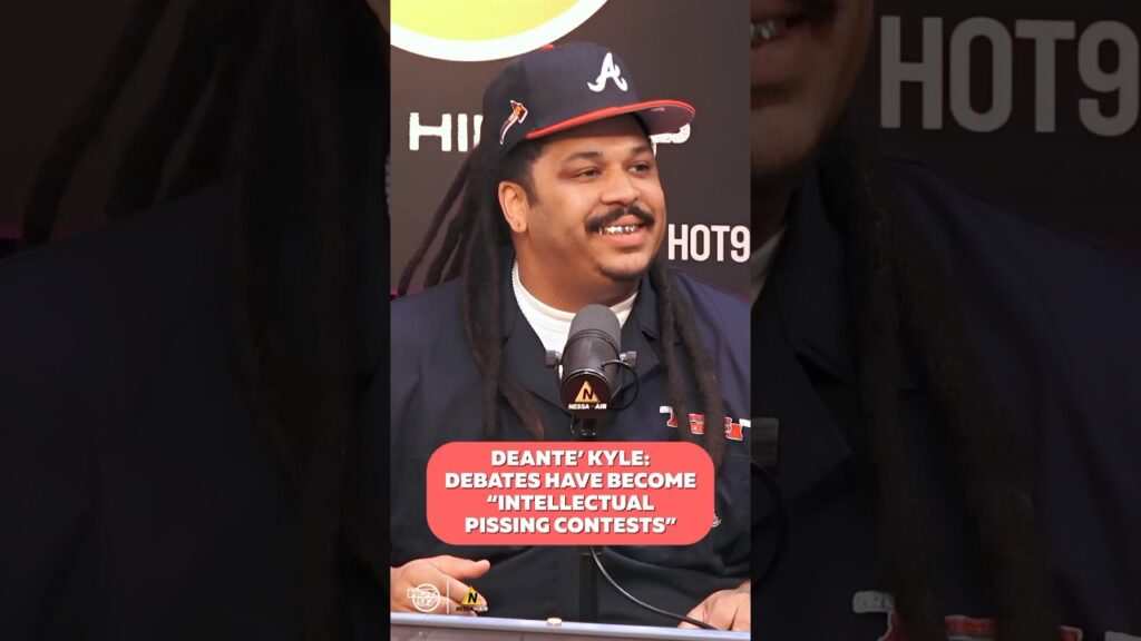 deantekyle describes debates as intellectual pissing contests thats one way to put it hot97 b3oQAI