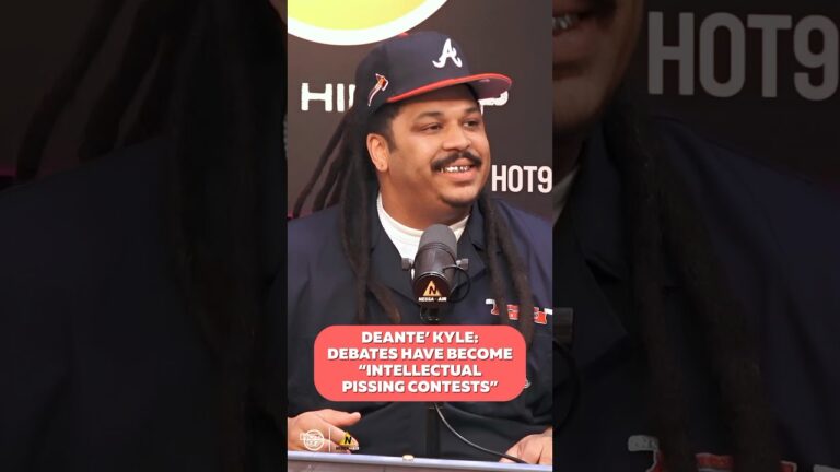 deantekyle describes debates as intellectual pissing contests thats one way to put it hot97 b3oQAI