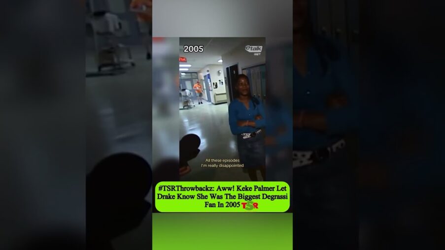keke palmer meets drake on degrassi set in rare throwback NqqtHp