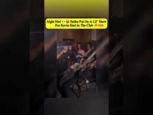 kevin hart gets full attention from his wife eniko PZMVio