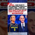 sophie cunningham calls out adam silver take the wnba to another level shorts viral JRXJyI