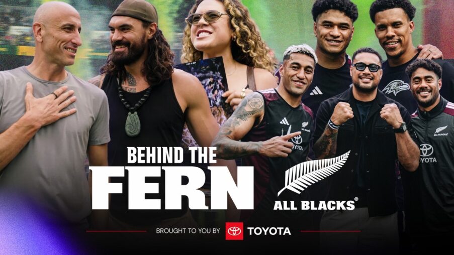 the all blacks meet the biggest names in us sports behind the fern DYuyMO