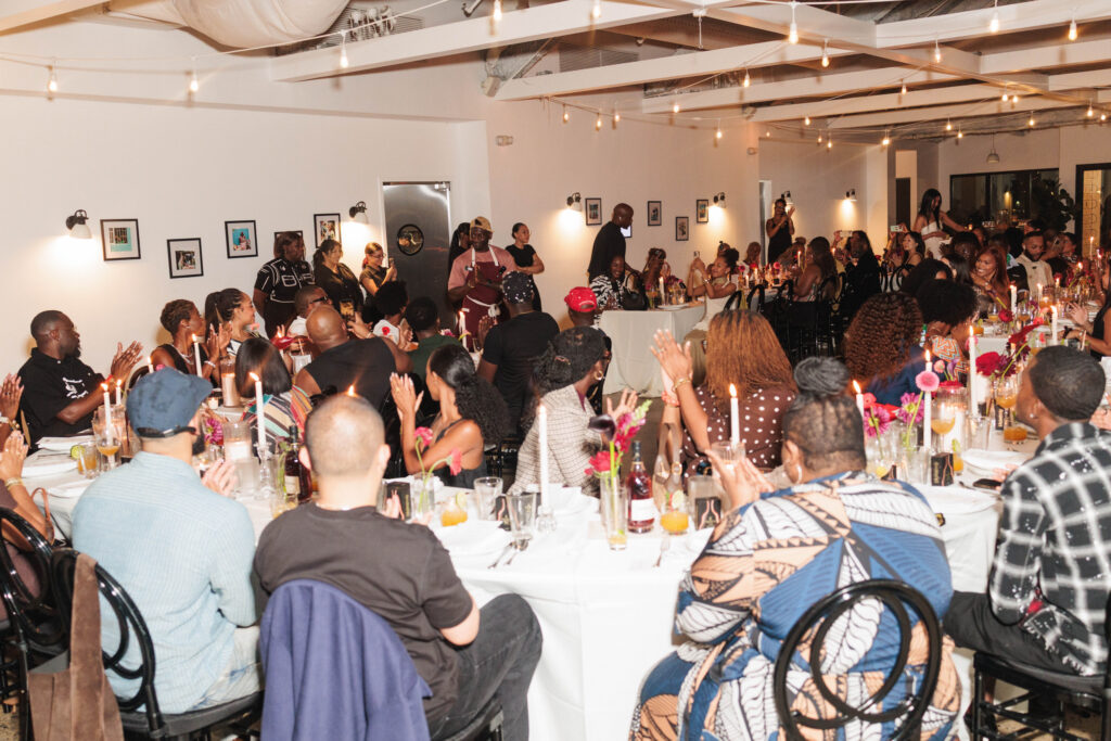 The Best Fashion Week Moment Wasn’t On The Runway—It Was At A Dinner Table 2 the best fashion week moment wasnt on the runway it was at a dinner table XeFagc