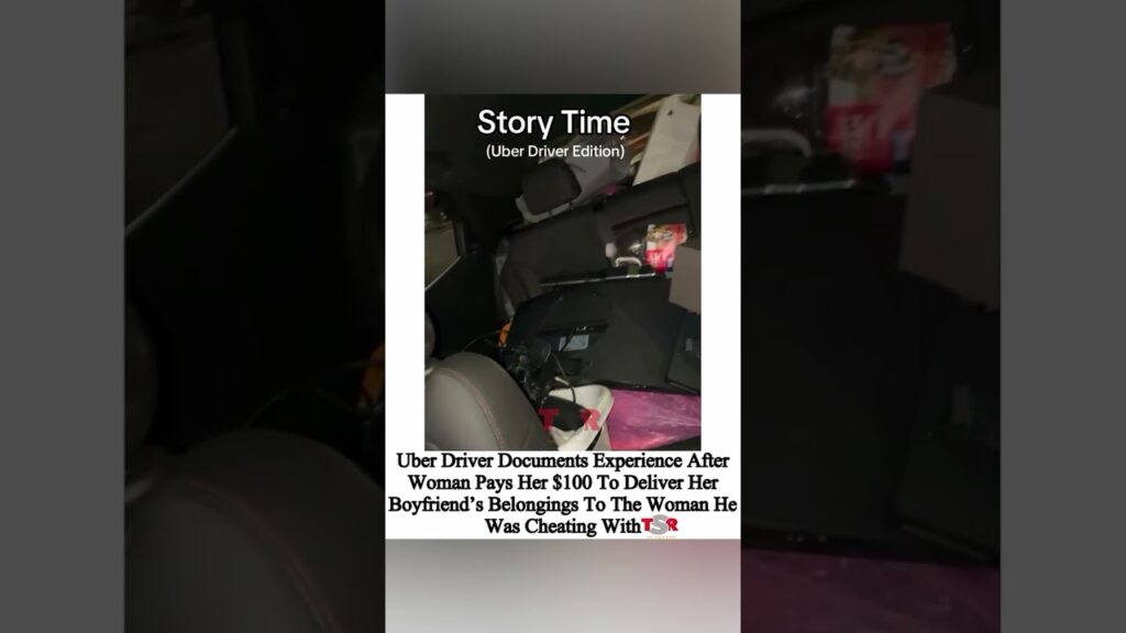 uber driver helps put cheating partner on blast 0rN1Ge
