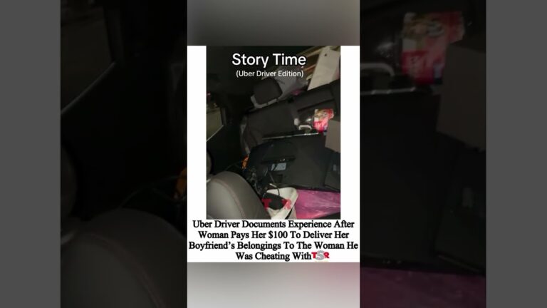 uber driver helps put cheating partner on blast 0rN1Ge