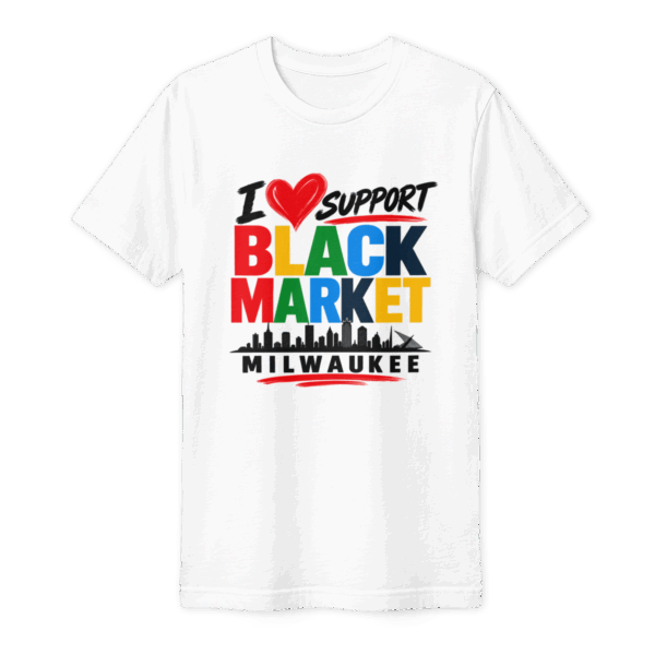 I support black mark in Milwaukee 2 T-Shirt