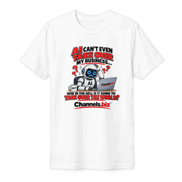 Hey I can't take over T-Shirt (front)