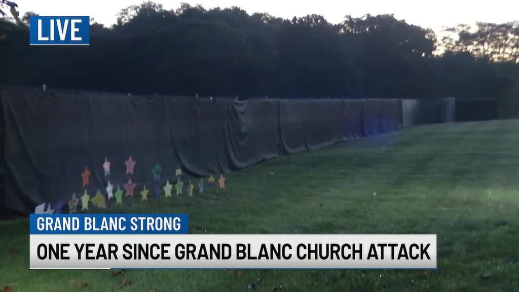 wnem morning extra one year since grand blanc church attack S3wqur