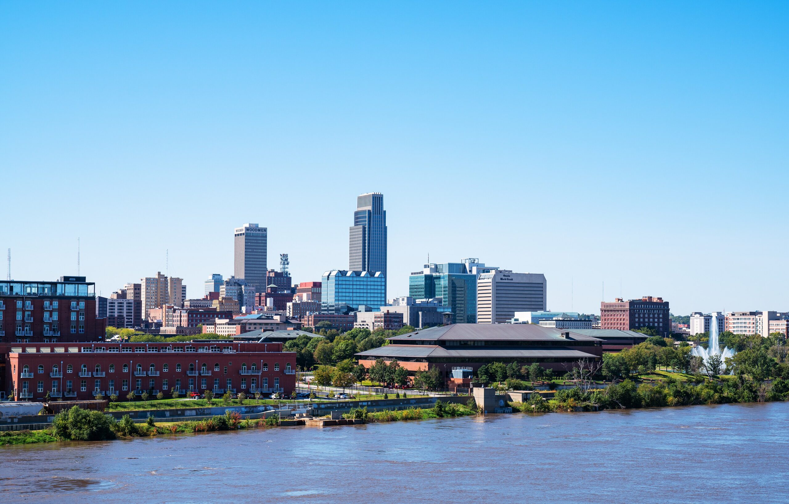 Omaha Nebraska Channel 1383 3840px City of Omaha2C Nebraska Skyline on the Missouri River 283089996951729 scaled