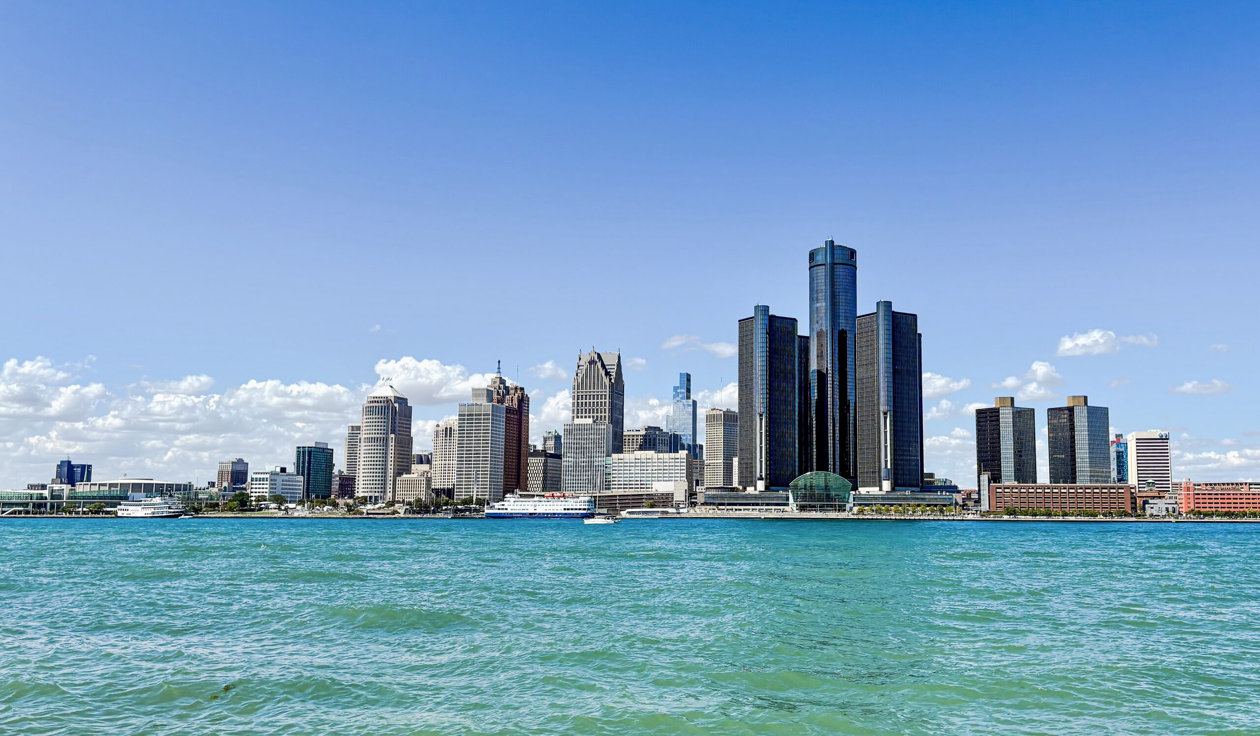 Detroit Michigan Channel 1347 3840px Detroit Skyline from Windsor 2025 09 01 3 scaled