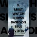 5 must watch shows based on true events movie update entertainment movies updates movie film PwTgMC