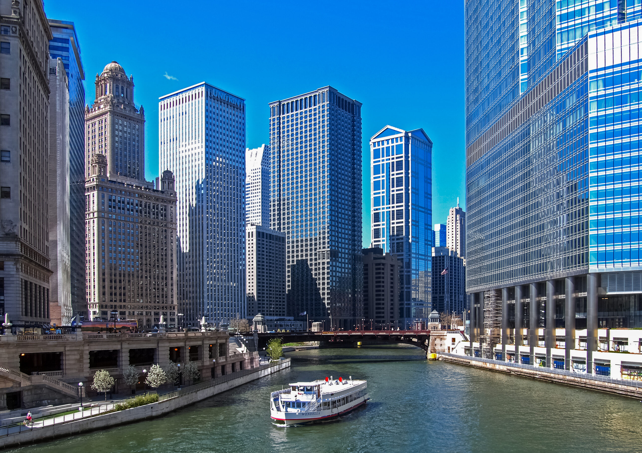 Chicago Illinois Channel 1402 Chicago River ferry b scaled