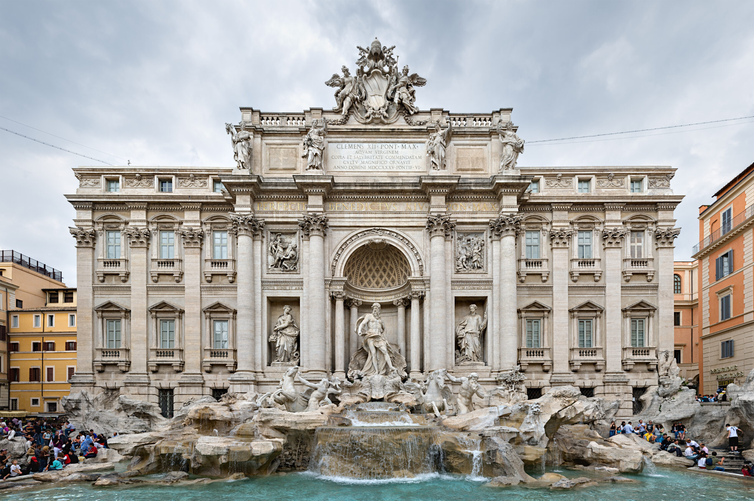 Trevi Fountain2C Rome2C Italy 2 May 2007 3 scaled
