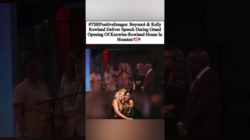 beyonce kelly rowland get emotional during ribbon cutting sL0x5X