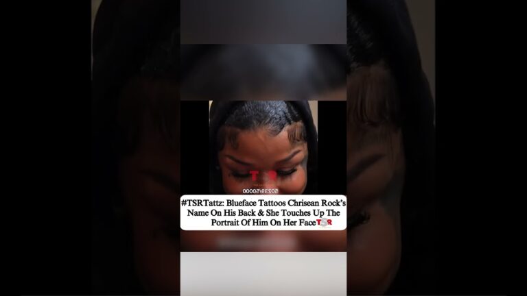 blueface tattoos chrisean rocks name so we know its real j3eZEK