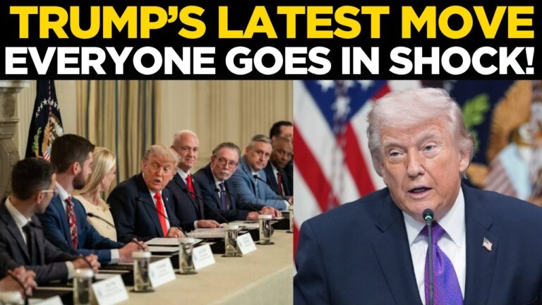 breaking news live trump takes part in key roundtable discussion trump on iran us news live hhORE1