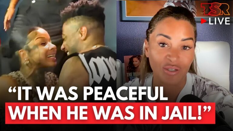 claudia jordan reacts to blueface chrisean rock proposal tsr live Q3HT15