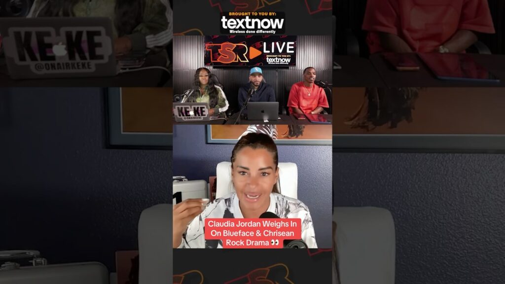 Claudia Jordan Reacts to Blueface & Chrisean Rock's Drama! 😮 1 claudia jordan reacts to blueface chrisean rocks drama xguQAZ