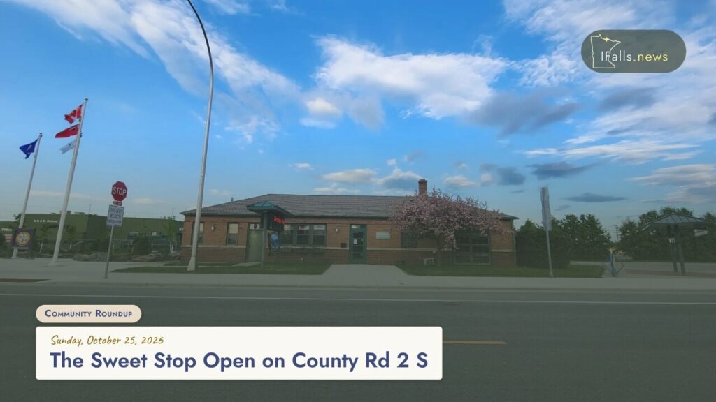 community roundup october 25 2026 the sweet stop open on county rd 2 s K8Cqig
