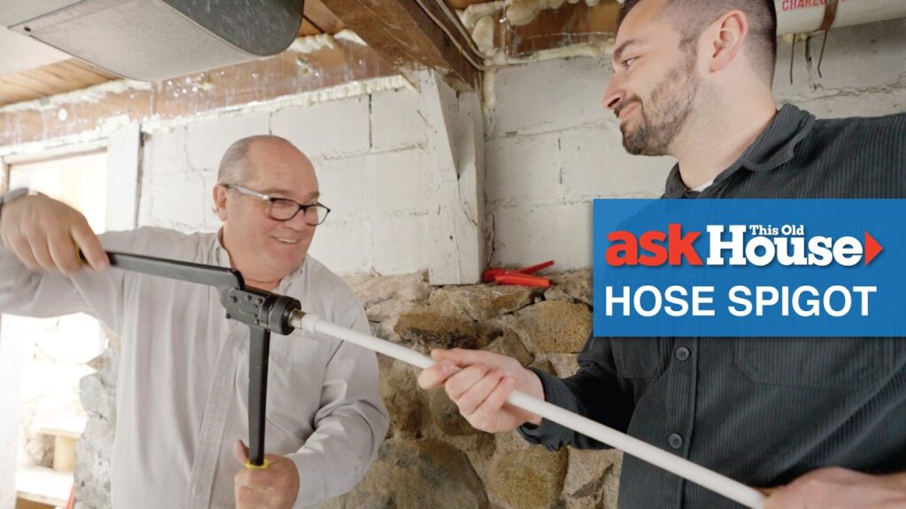 How to Add a Hose Spigot with PEX | Ask This Old House 1 how to add a hose spigot with pex ask this old house V4o2xt