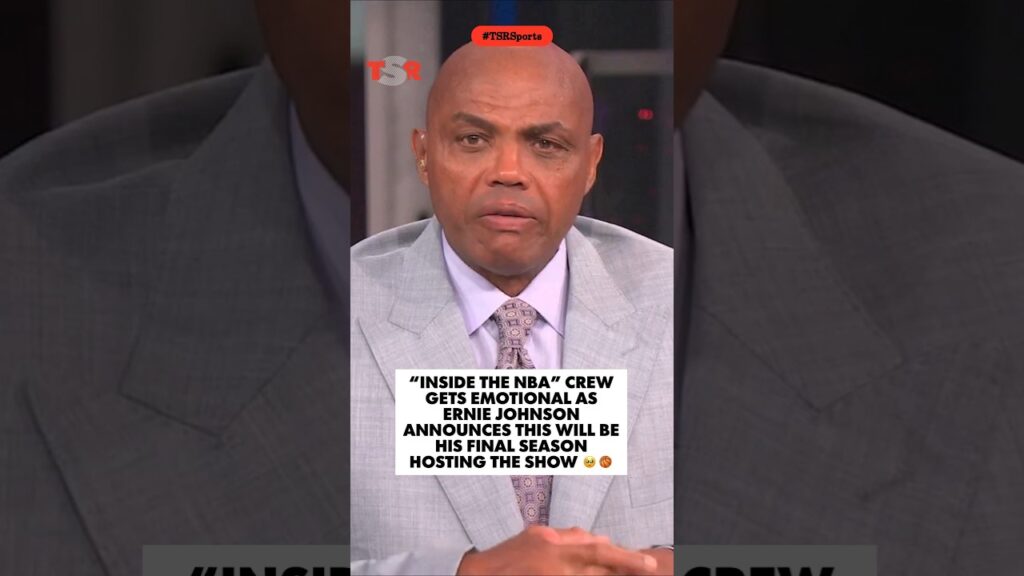 “Inside the NBA” Crew Gets Emotional After Ernie Johnson’s Announces His Final Season 1 inside the nba crew gets emotional after ernie johnsons announces his final season qlHw7X