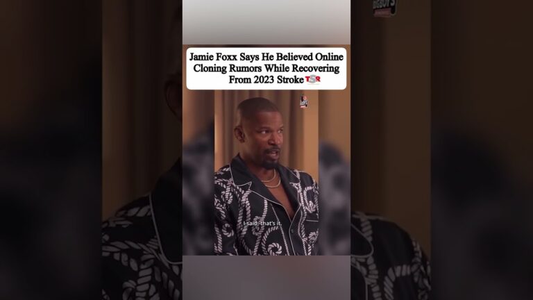 jamie foxx thought he was a clone too QgBVVS