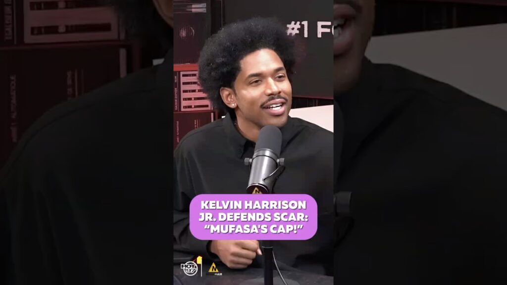 Kelvin Harrison JR defends Scar and says that Mufasa is CAP🤣 #hot97 #nessaonair 1 kelvin harrison jr defends scar and says that mufasa is cap hot97 nessaonair LMfo2u