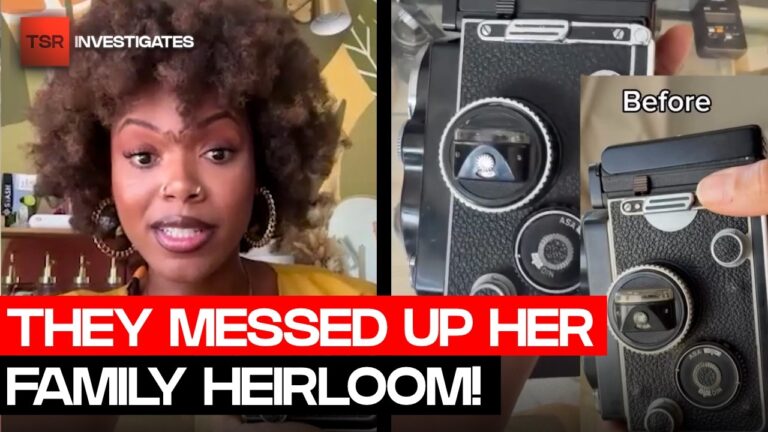 la repair shop accused of destroying 3000 heirloom camera covering it up tsr investigates WasHuO