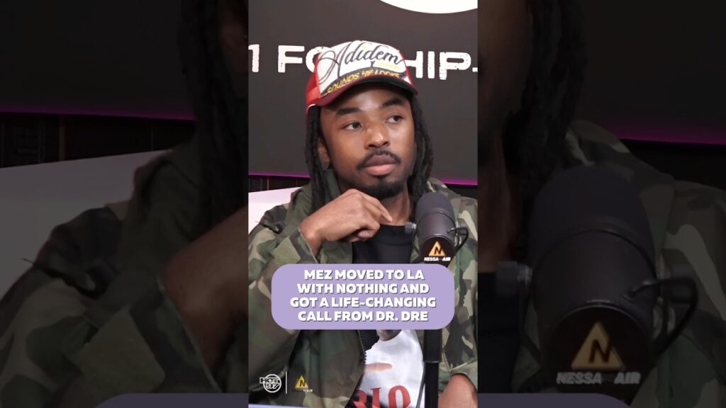#Mez moved to LA to pursue his dream and got tapped in with Dr. Dre 🔥 #drdre #nessaonair #hot97 1 mez moved to la to pursue his dream and got tapped in with dr dre drdre nessaonair hot97 I3P7MZ