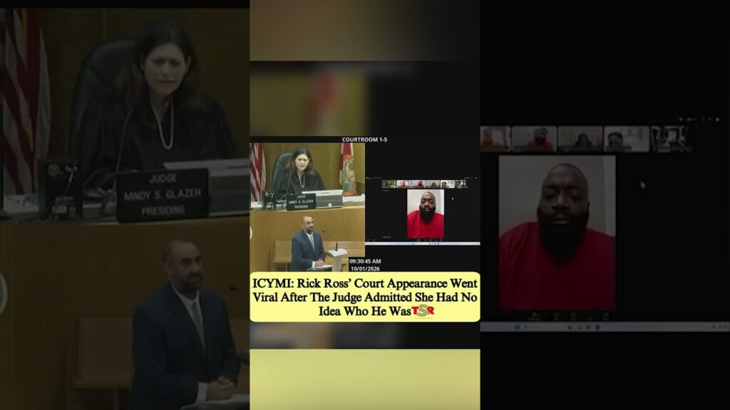 rick ross gets treated like everyone else in court WtmKSo