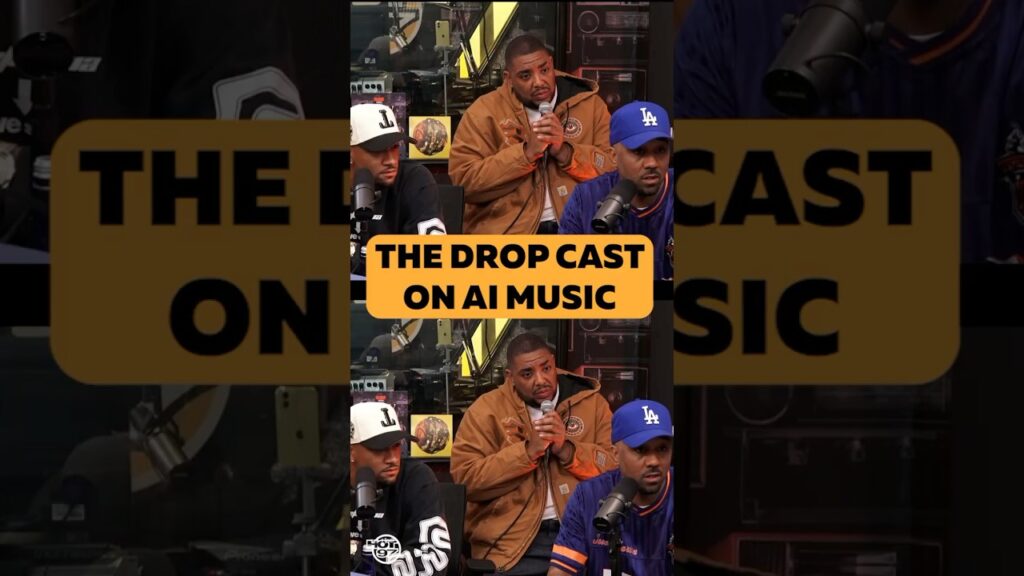 The Drop cast talks about their relationship with AI music in the industry 👀 #thedrop #hot97 1 the drop cast talks about their relationship with ai music in the industry thedrop hot97 s1ljVz