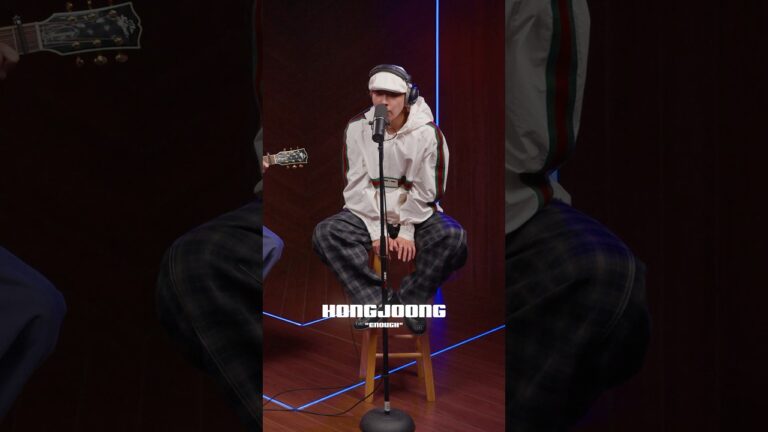 the vibes were off the chart with hongjoongs openmic performance genius hongjoong FZYMQZ