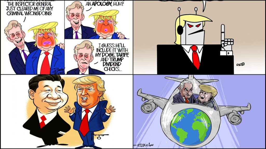 today funniest american political trumpu satire humor caricatures comic 1 october ecUPWw