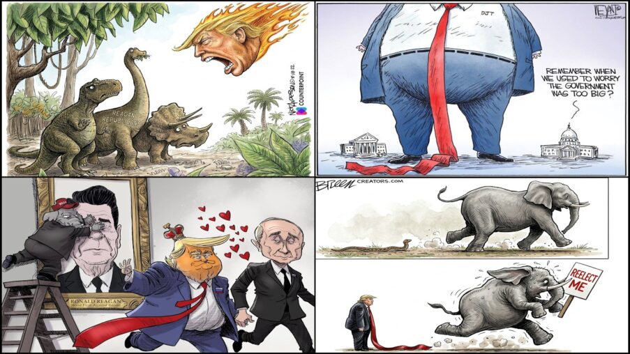todays funniest american political trumpu satire humor caricatures comic 1 october Ul1SKa
