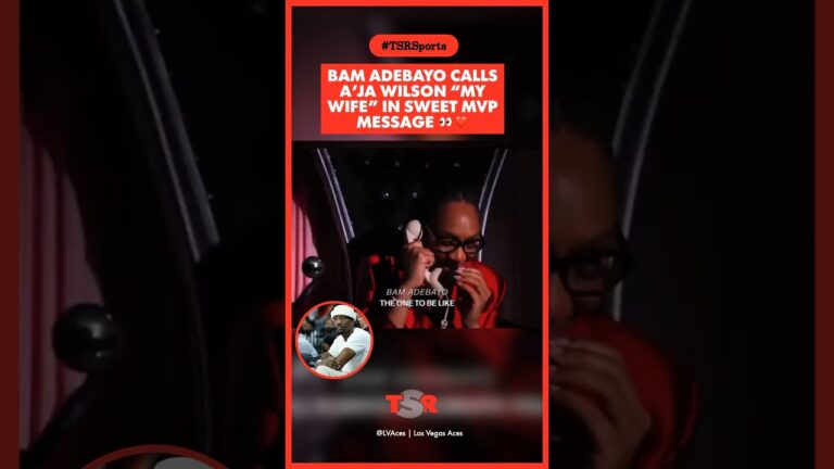 wedding bells bam adebayo calls aja wilson his wife in a extra sweet message to the 5x mvp lff2NG
