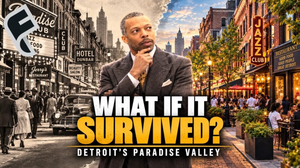 What If... Detroit's Paradise Valley Still Existed Today? 1 what if detroits paradise valley still existed today 7nhr5h