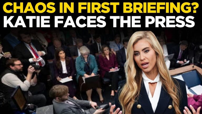 white house briefing live big clash erupts at katie zacharias first press briefing us news live 3EvZ3T