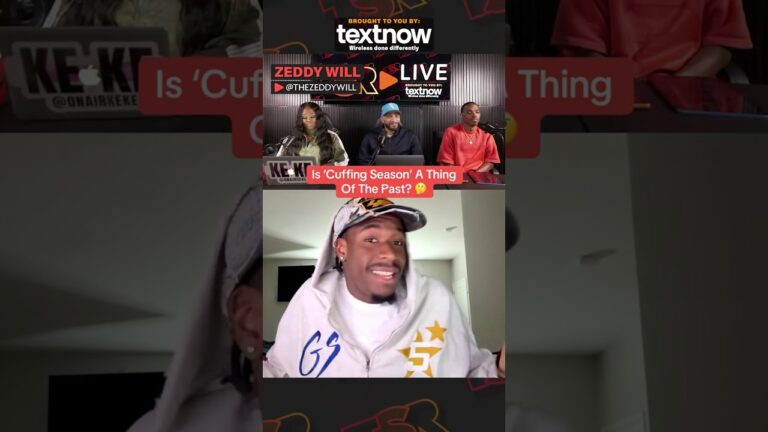 zeddy will says cuffing season is a thing of the past oA6KBD